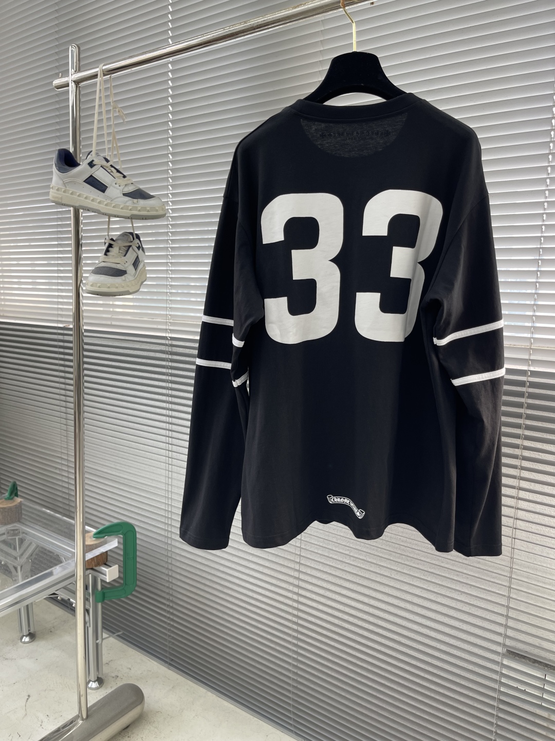 “Cotton Long Sleeve Shirt by CH Crocson with Synthetic Design in Multiple Sizes” - 图片 8