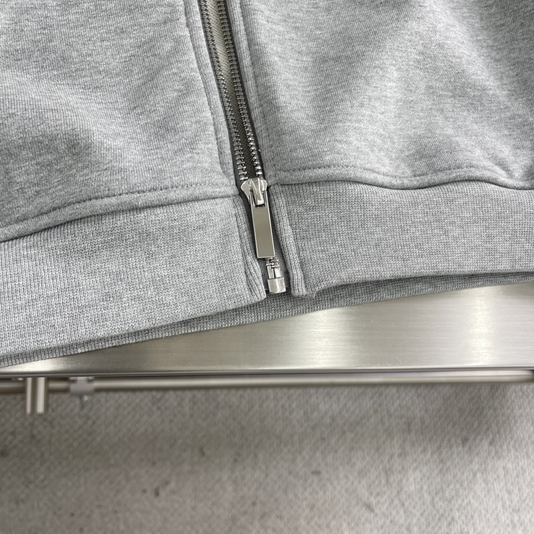 -Acne Studio 25秋冬新款拉链帽衫精选进口卫衣面料，弹力舒柔化合，多重水洗预缩处理，轻松应对