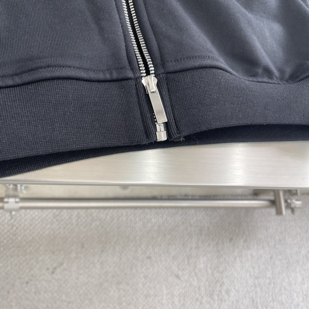 -Acne Studio 25秋冬新款拉链帽衫精选进口卫衣面料，弹力舒柔化合，多重水洗预缩处理，轻松应对