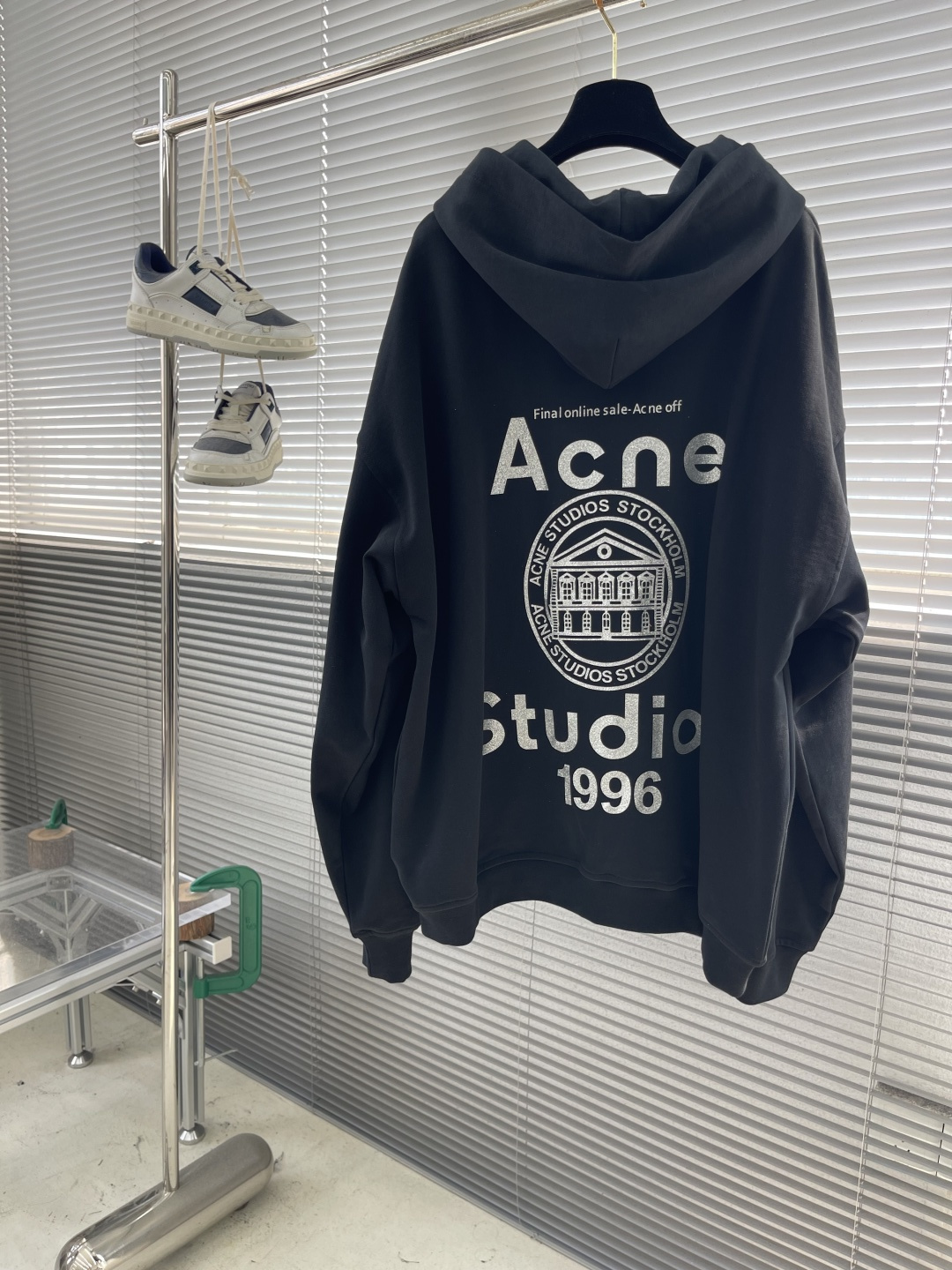 -Acne Studio 25秋冬新款拉链帽衫精选进口卫衣面料，弹力舒柔化合，多重水洗预缩处理，轻松应对