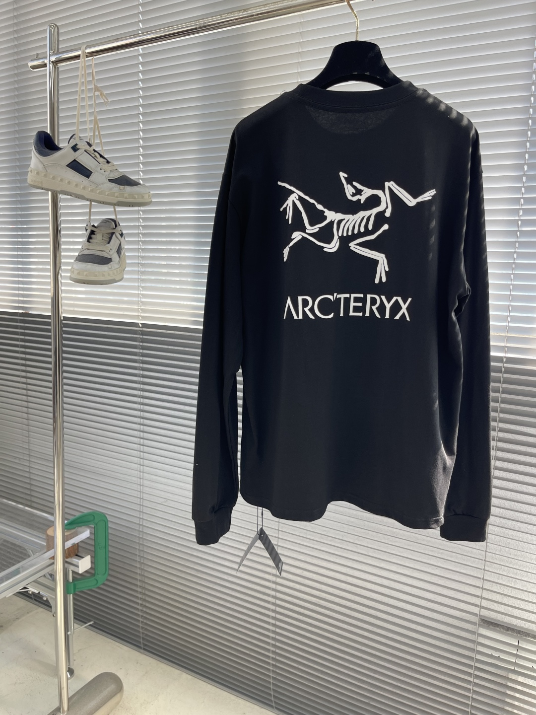 -🐦 鸟家 2025FW长袖T恤 小鸟字母LOGO拼接印花 高端32s双纱280克面料重磅面料 定制拉架