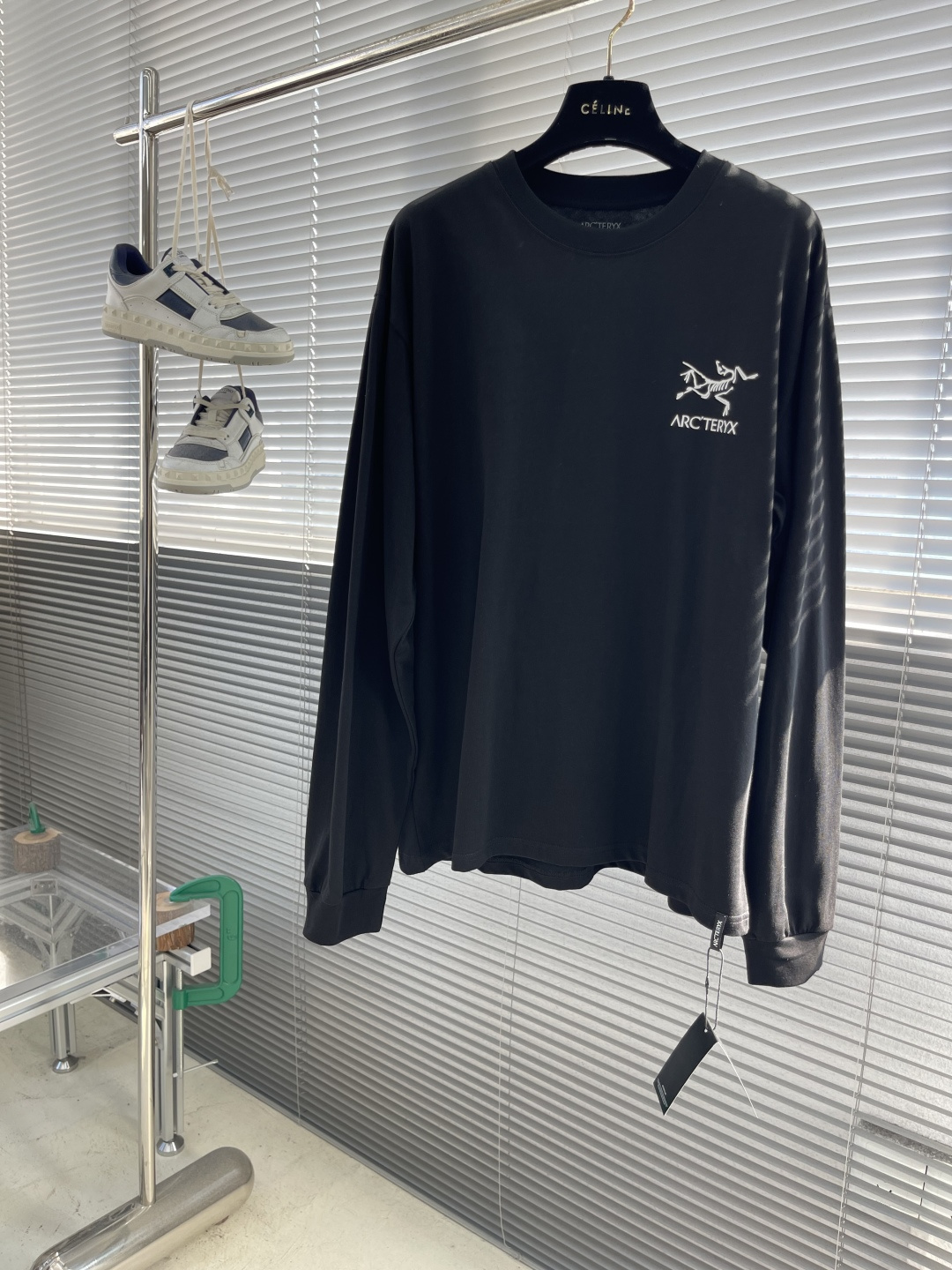 -🐦 鸟家 2025FW长袖T恤 小鸟字母LOGO拼接印花 高端32s双纱280克面料重磅面料 定制拉架