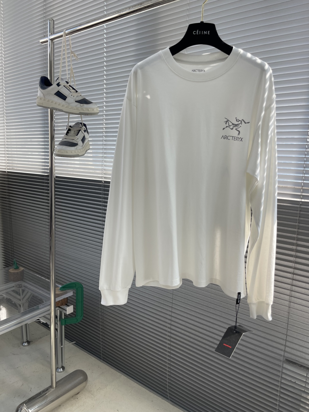 -🐦 鸟家 2025FW长袖T恤 小鸟字母LOGO拼接印花 高端32s双纱280克面料重磅面料 定制拉架