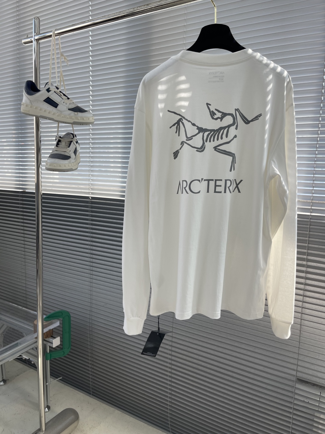 -🐦 鸟家 2025FW长袖T恤 小鸟字母LOGO拼接印花 高端32s双纱280克面料重磅面料 定制拉架