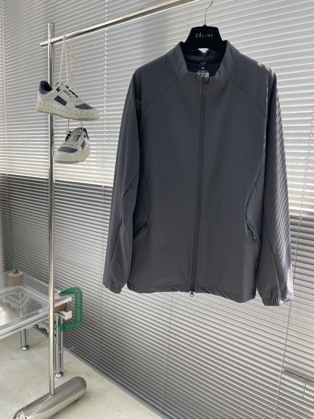 -迪桑特 25秋季新品男士户外运动休闲立领夹克外套!线上线下同步!客供弹力面料!90%锦纶+10%氨纶!