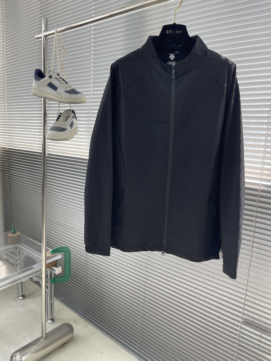 -迪桑特 25秋季新品男士户外运动休闲立领夹克外套!线上线下同步!客供弹力面料!90%锦纶+10%氨纶!