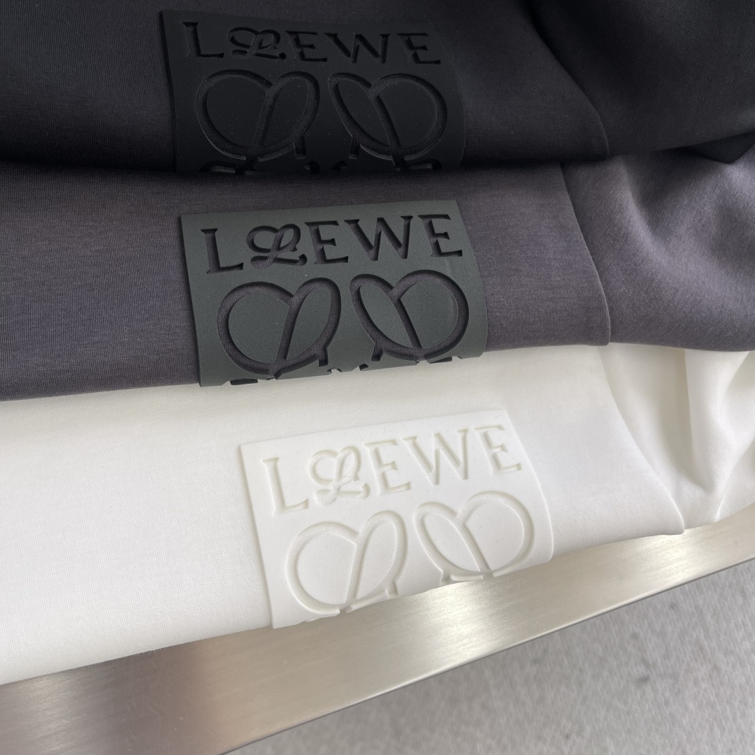 -LOEW 2026早春卫衣系列尺码: M-5XL 正常版型工艺：棉莫代尔空气层。采用丝光工艺处理的双面