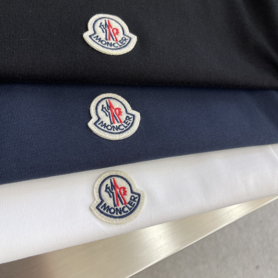 -mon   2025秋冬新款厚长袖T恤320克纯棉字母logo 章仔刺绣码数：S  M  L  XL