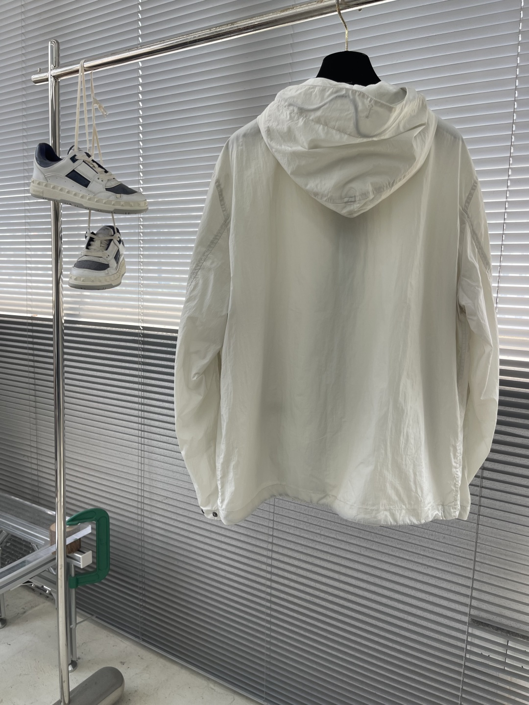 -Stone Island 2025秋冬新款机能袖章休闲户外防风薄款连帽风衣夹克外套 原版1/1复刻🔥高