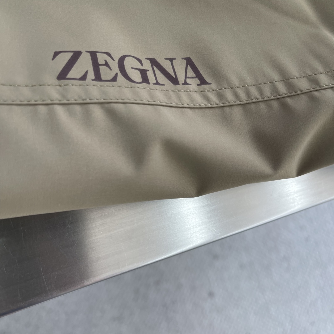 -Z ZEGN 2025秋冬新款 最新款时尚设计师款 夹克外套.处处细节显工艺足够的高级 结构性剪裁的设