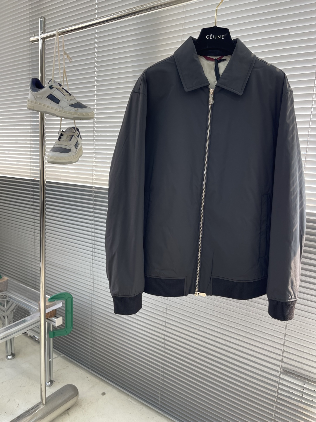 -BC 25FW早秋新款科技纤维面料薄棉翻领夹克，男士时尚拉链翻领夹克外套！贸易公司渠道稀出，同步官网发