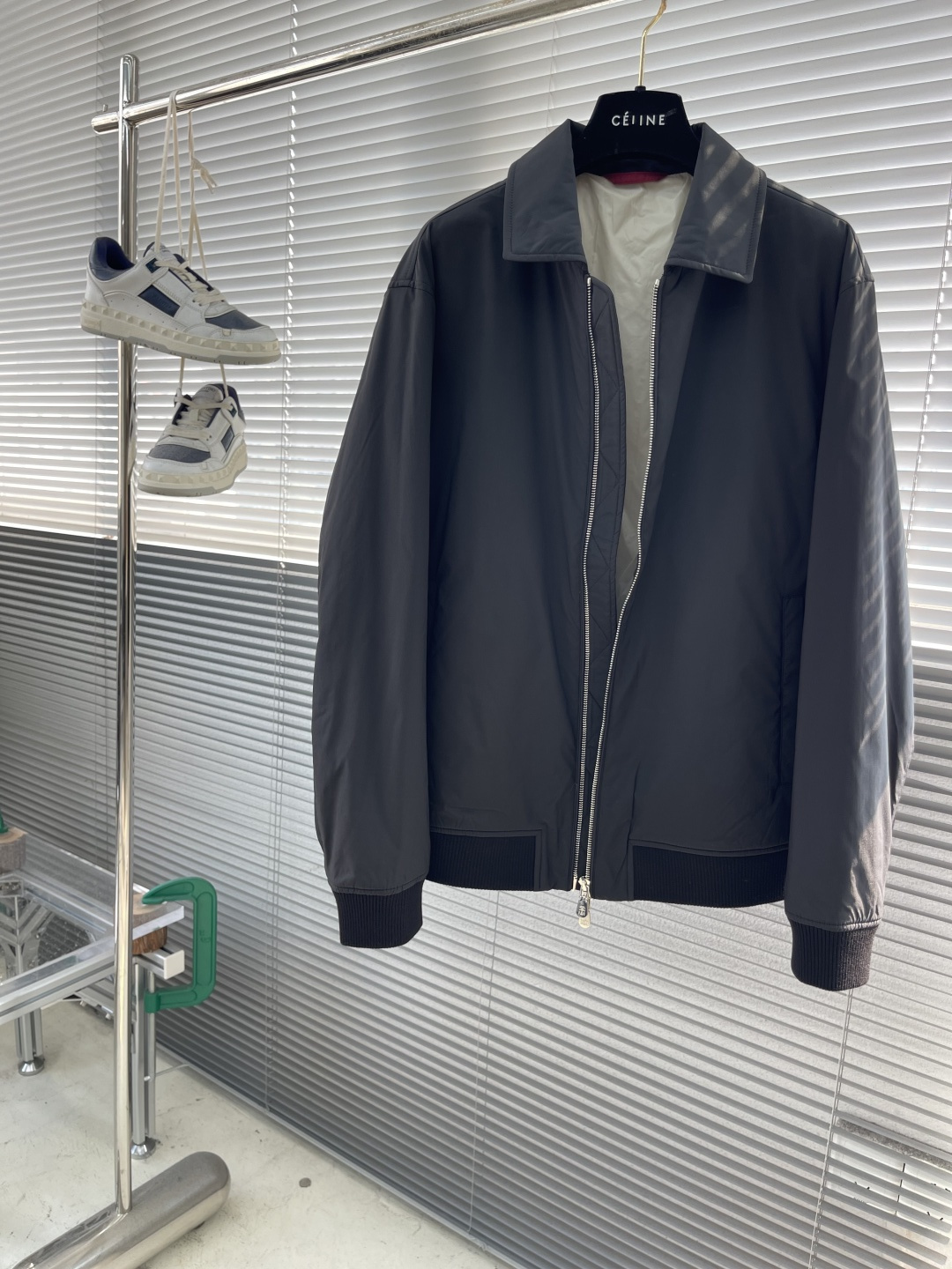 -BC 25FW早秋新款科技纤维面料薄棉翻领夹克，男士时尚拉链翻领夹克外套！贸易公司渠道稀出，同步官网发