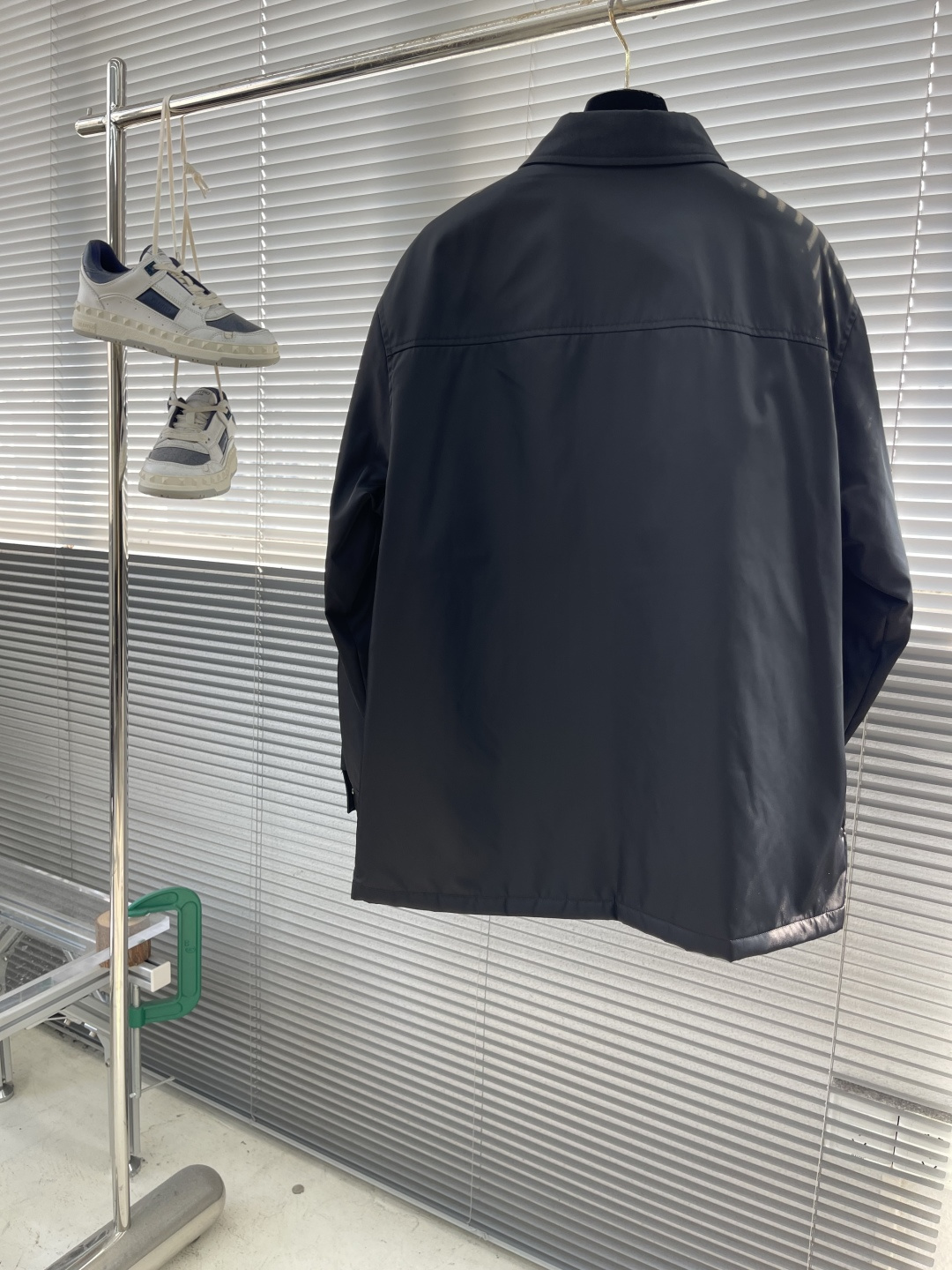 -品质赞、加棉夹克、爆款、PRAD 翻领棉服衬衣夹克外套码数：M-3XL宽松廓形夹棉保暖衬衫棉服夹克外套