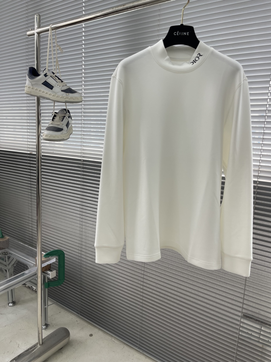 -Dio 2025fw新款半高领长袖打底尺码: m-3XL版型：微阔版型成份：碳素磨毛罗马棉平纹面料 纹