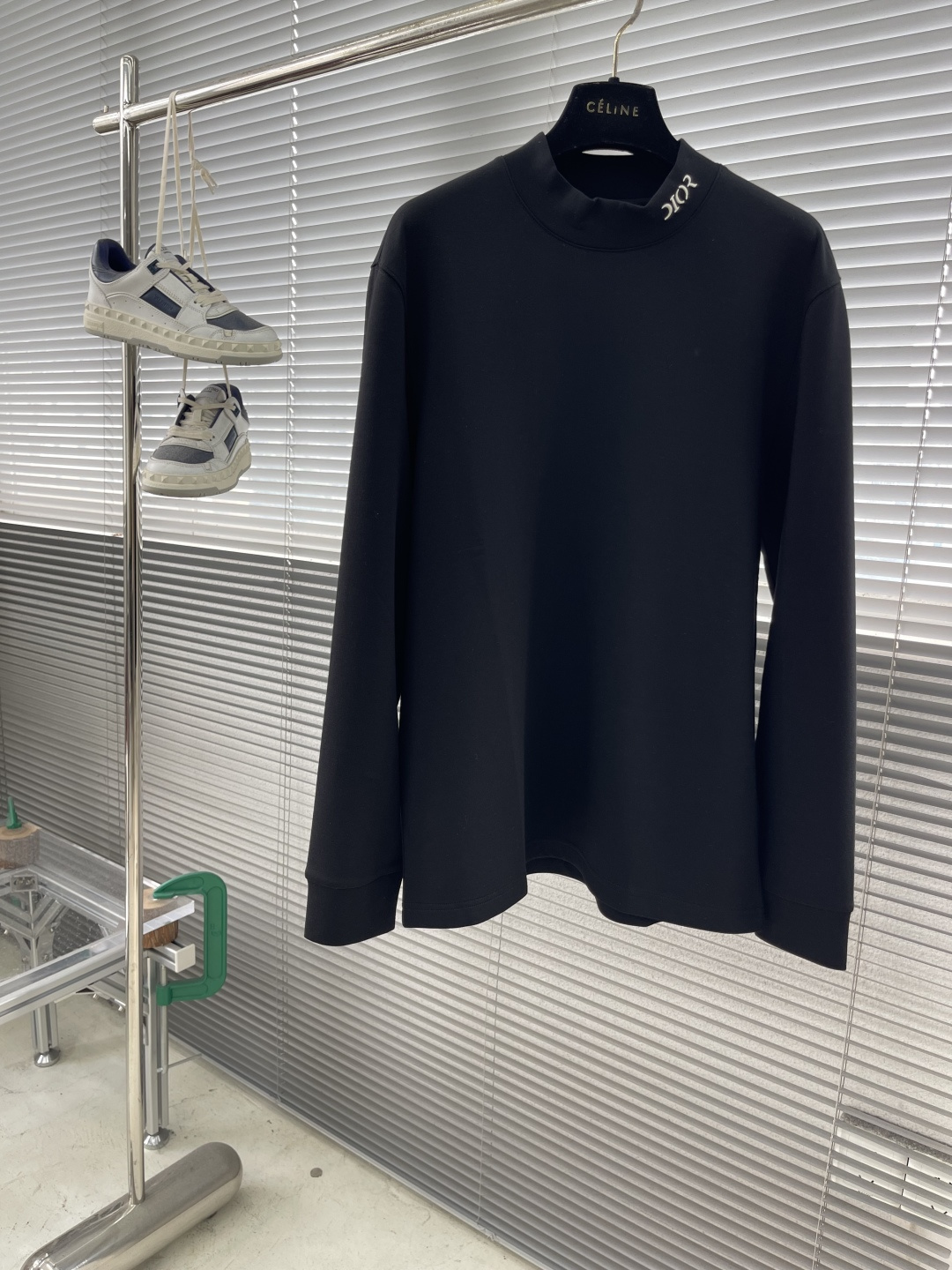 -Dio 2025fw新款半高领长袖打底尺码: m-3XL版型：微阔版型成份：碳素磨毛罗马棉平纹面料 纹