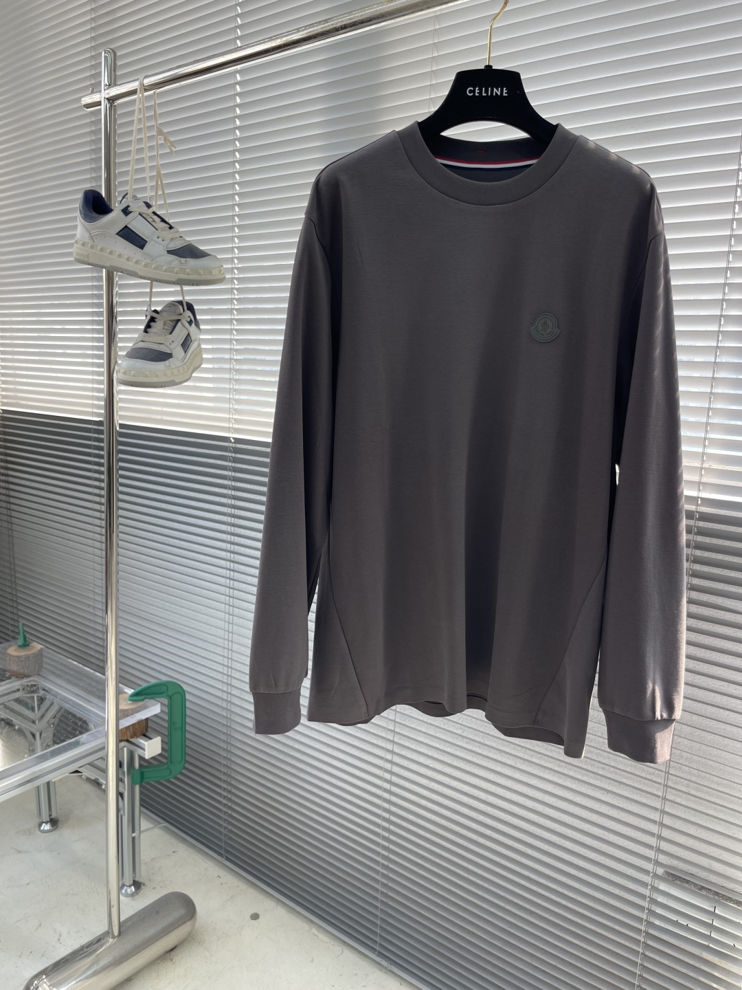 -mon 2025秋冬系列打底长袖T恤码数：M-5XL 微阔长袖T潮流罗马磨毛。面料表面刷毛做磨毛工艺与