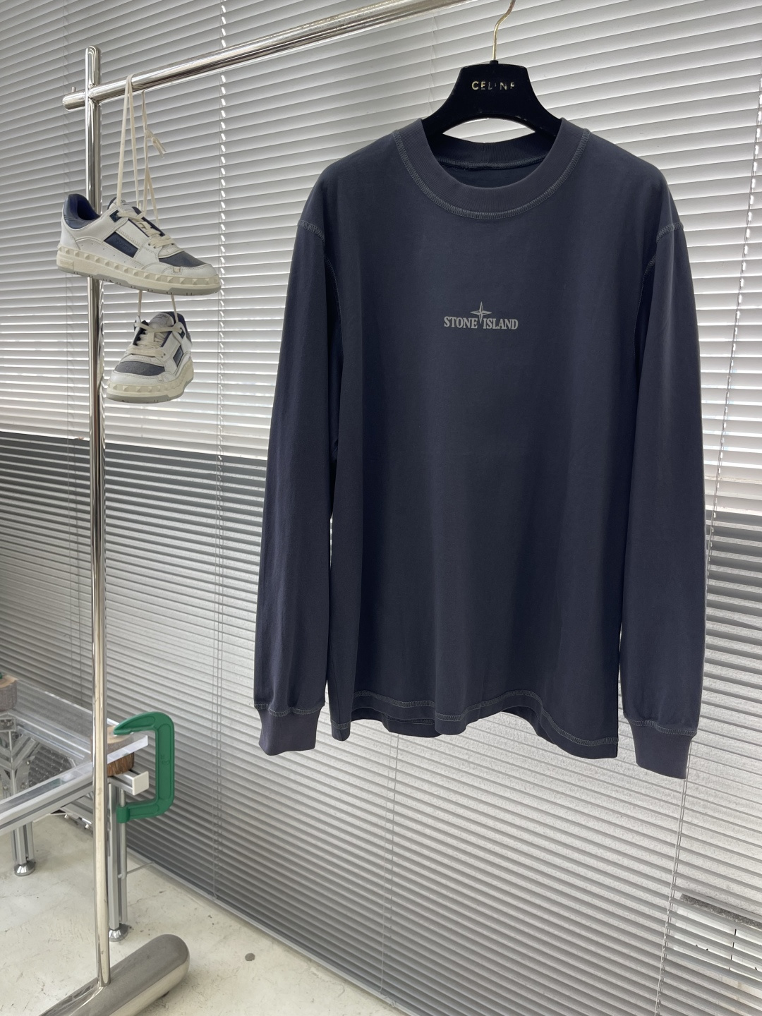 -Stone Island    25秋冬系列长袖T恤尺码：M-3XL 微阔版型石头岛长袖T，265克重
