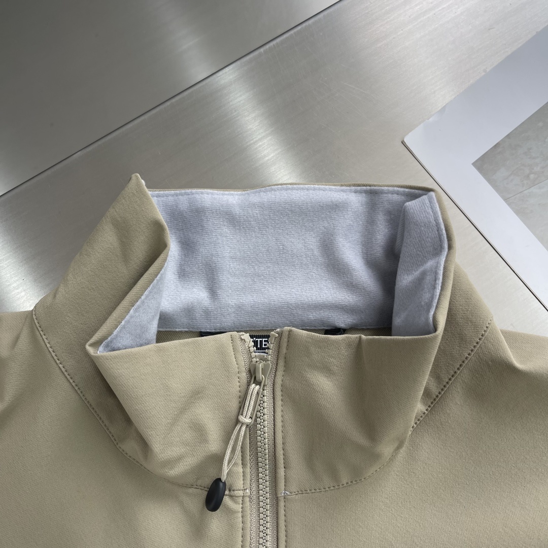 -🐦 鸟家 SOLANO JACKET防风立领户外软壳抓绒夹克 外套户外运动徒步登山面料采用轻量、透气三