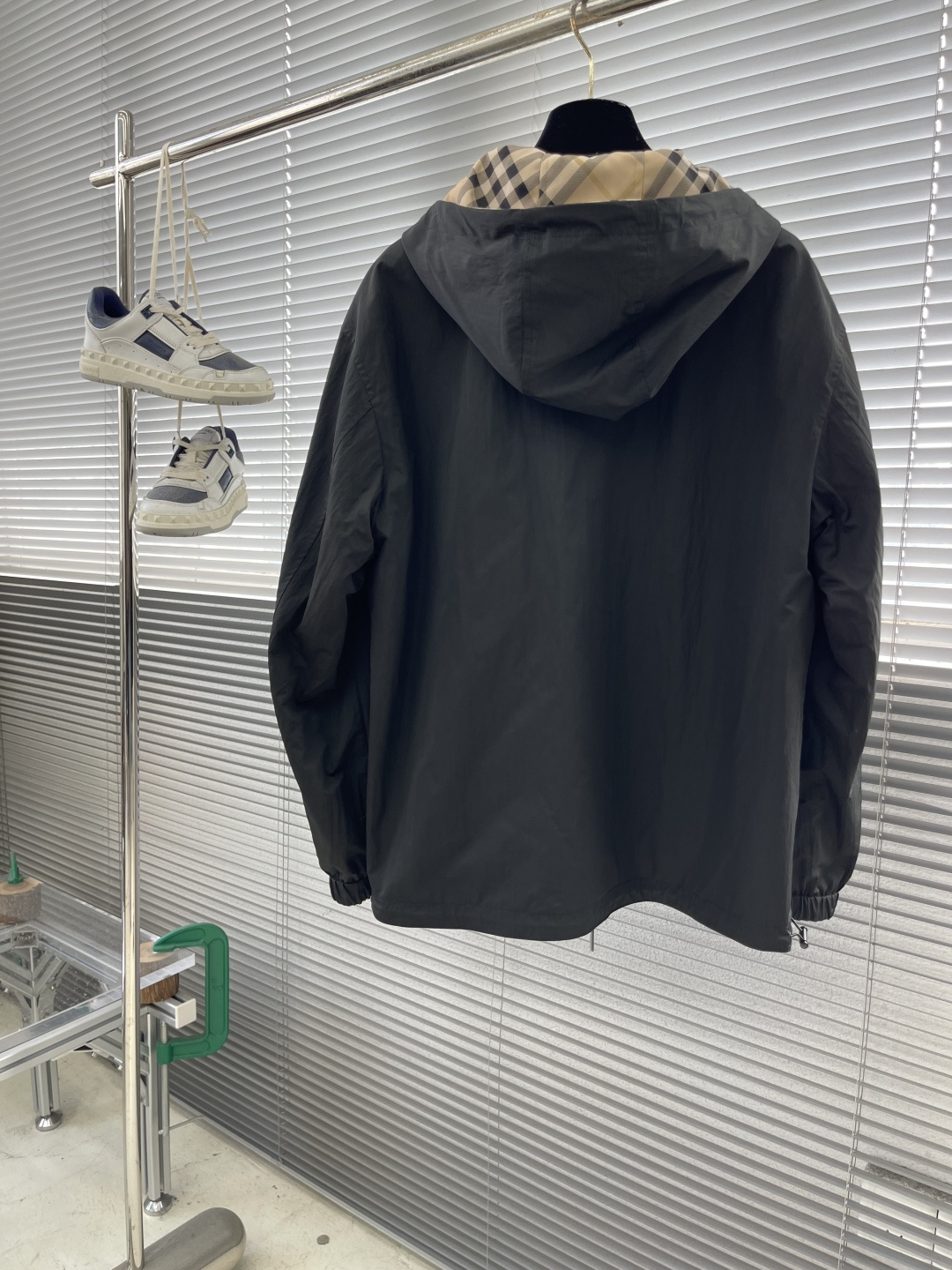 -BBR 2025秋季最新品，双面可穿夹克，专柜同步有售，原单狠货，时尚休闲连帽外套，进口原版面料，上身