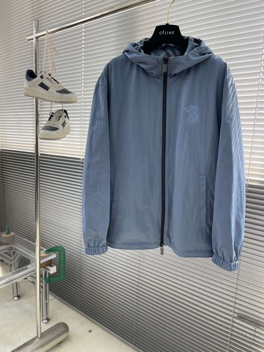 -BBR 2025秋季最新品，双面可穿夹克，专柜同步有售，原单狠货，时尚休闲连帽外套，进口原版面料，上身