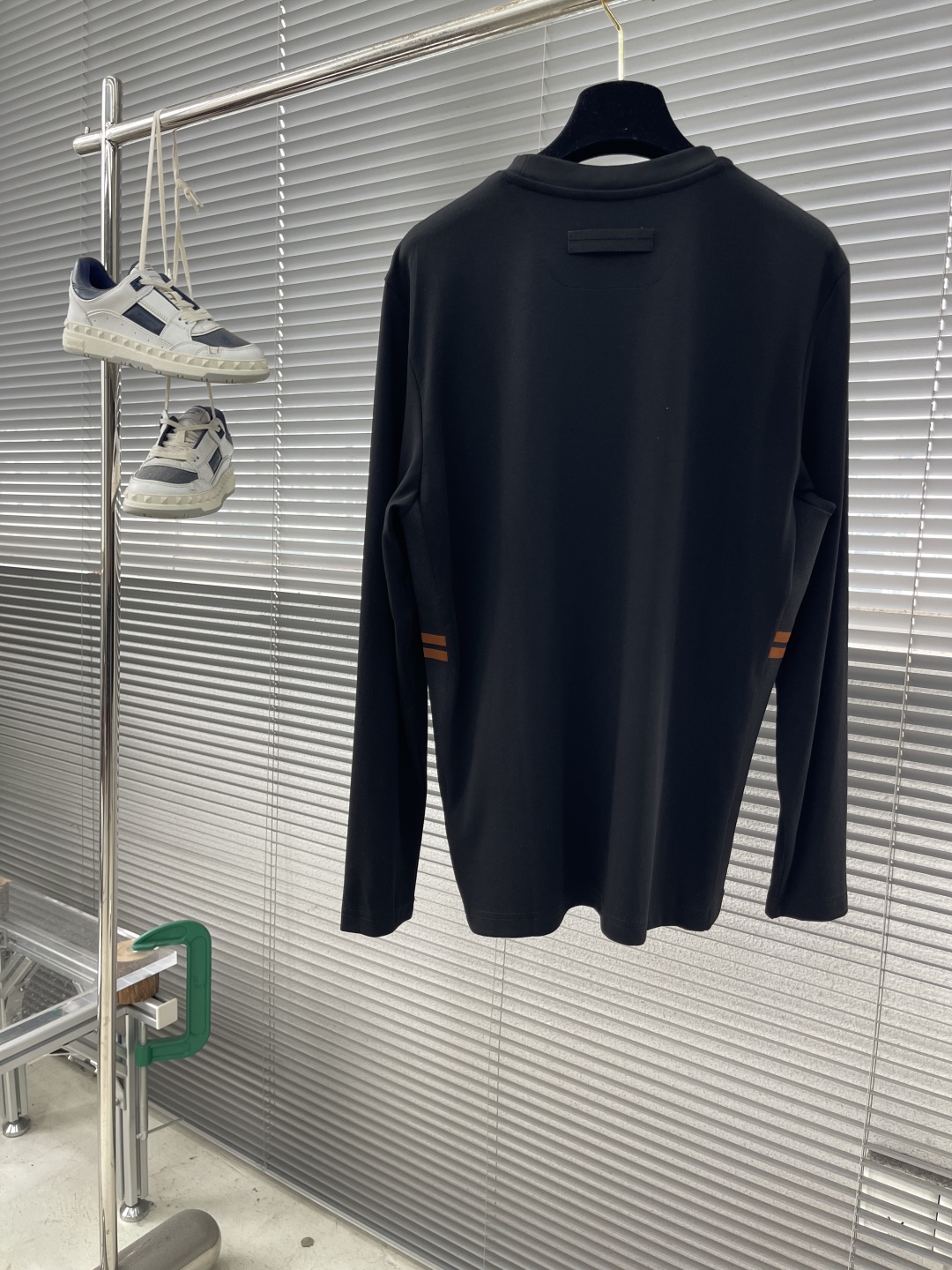 -Z ZEGN 渠道精品 顶级客供新疆长绒棉 2025fw高级商务男士经典短袖打底衫衫！ 手感细腻丝滑 