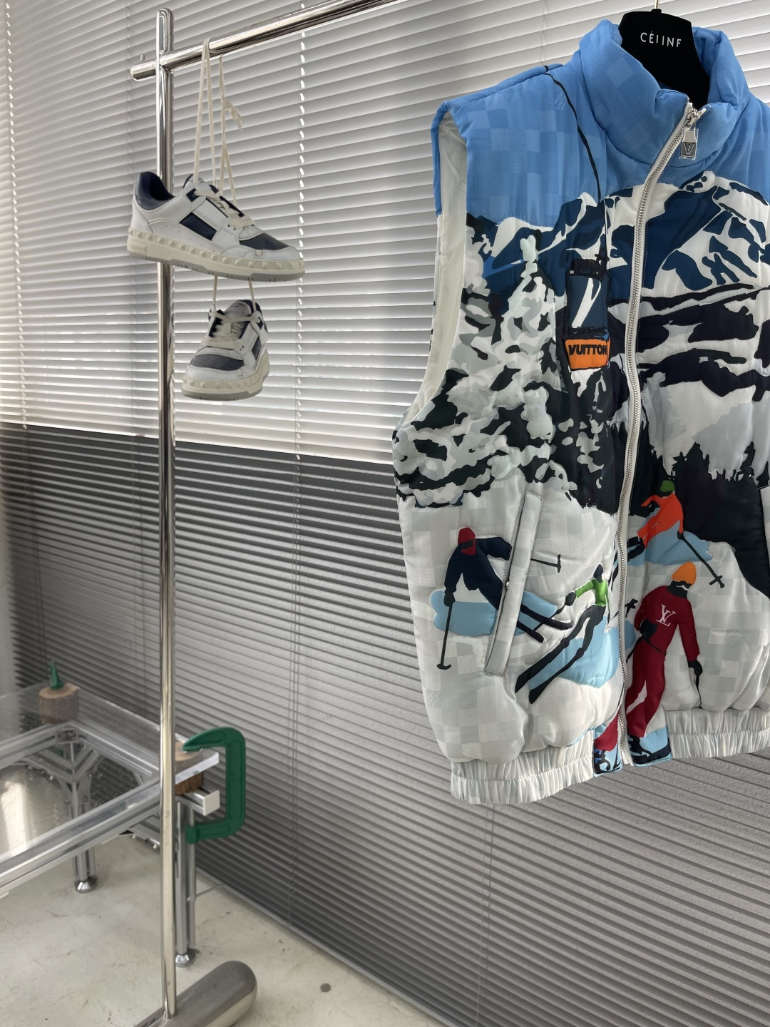 -驴牌 无袖衔缝背心定制1:1涤棉面料洗水棉1600 人丝里布定制1：1拉链定制1：1四合扣定制1：1商