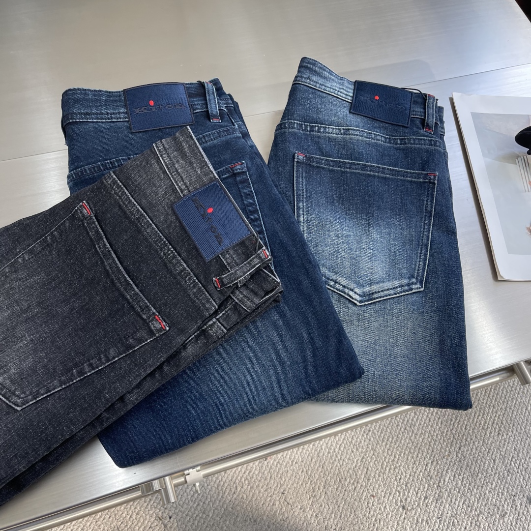 -KITON 25fw专柜新款原版牛仔裤 实体店极品 专柜原版1:1好货，适合各个年龄段。市场最高版本的