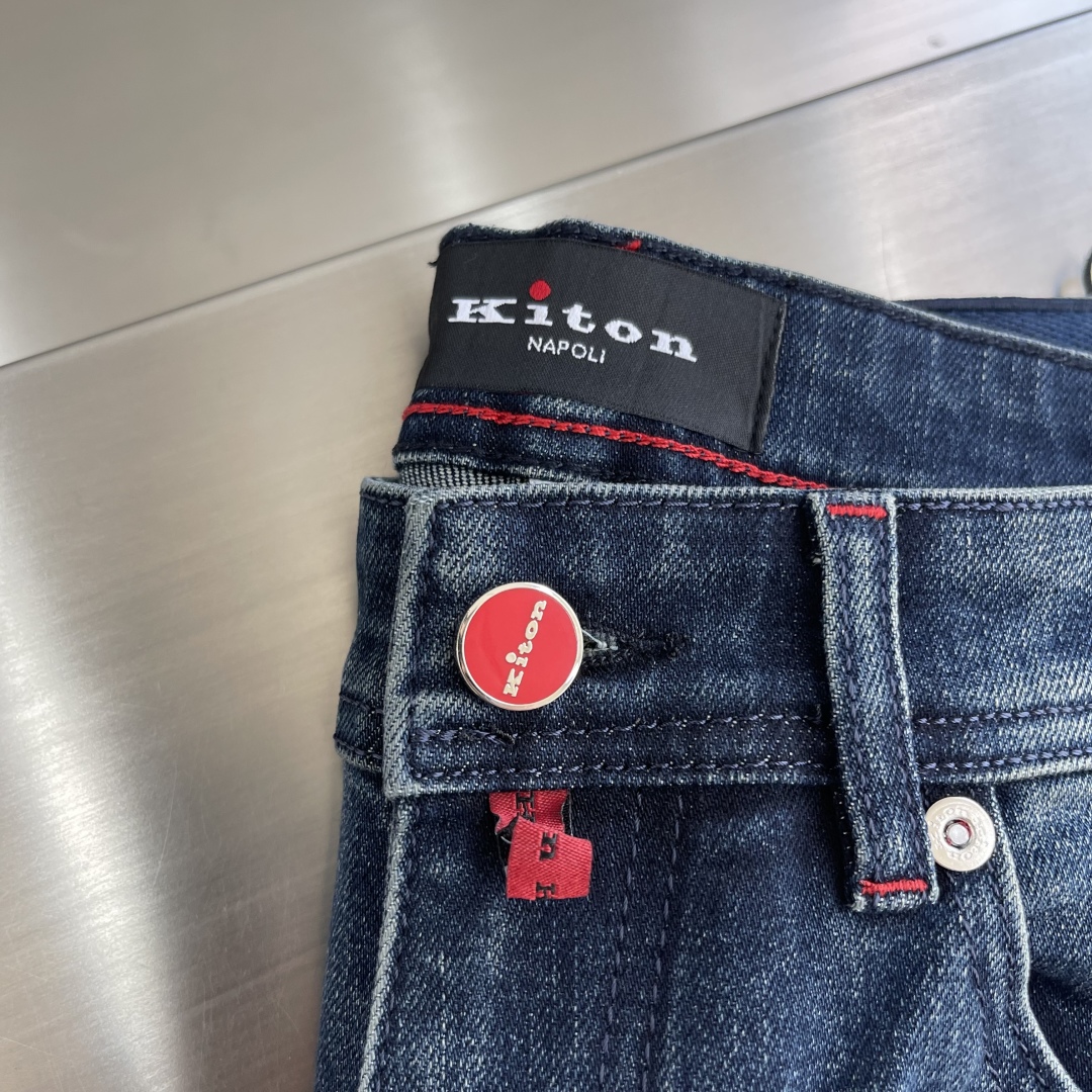 -KITON 25fw专柜新款原版牛仔裤 实体店极品 专柜原版1:1好货，适合各个年龄段。市场最高版本的
