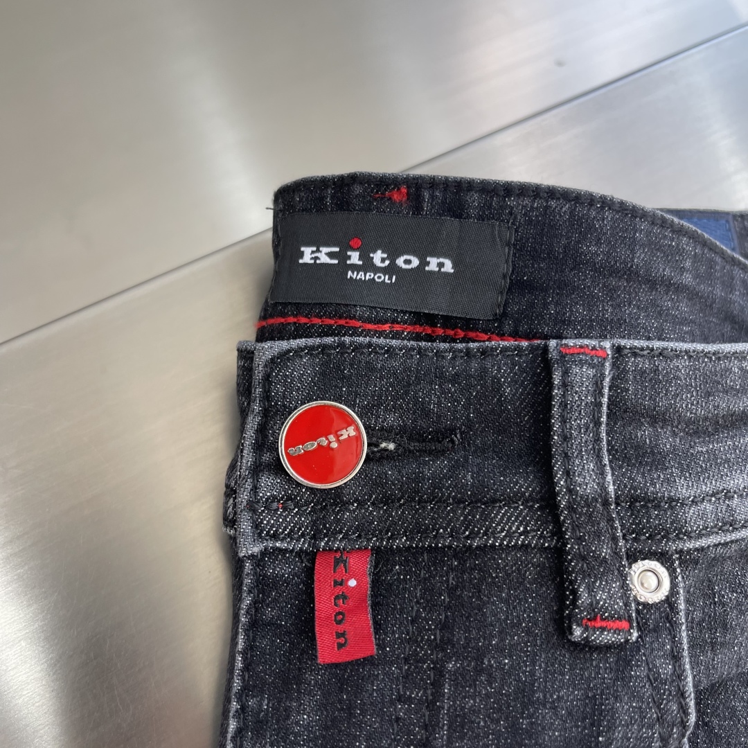 -KITON 25fw专柜新款原版牛仔裤 实体店极品 专柜原版1:1好货，适合各个年龄段。市场最高版本的