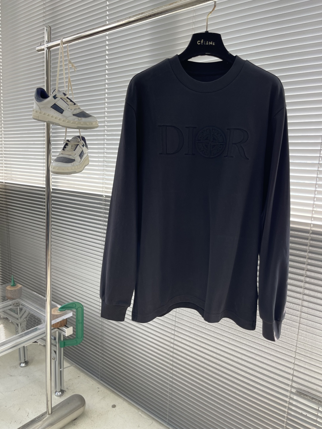 -Dio 2025秋冬系列休闲长袖T恤码数：M-5XL 微阔版型潮流罗马磨毛。面料表面刷毛做磨毛工艺与特