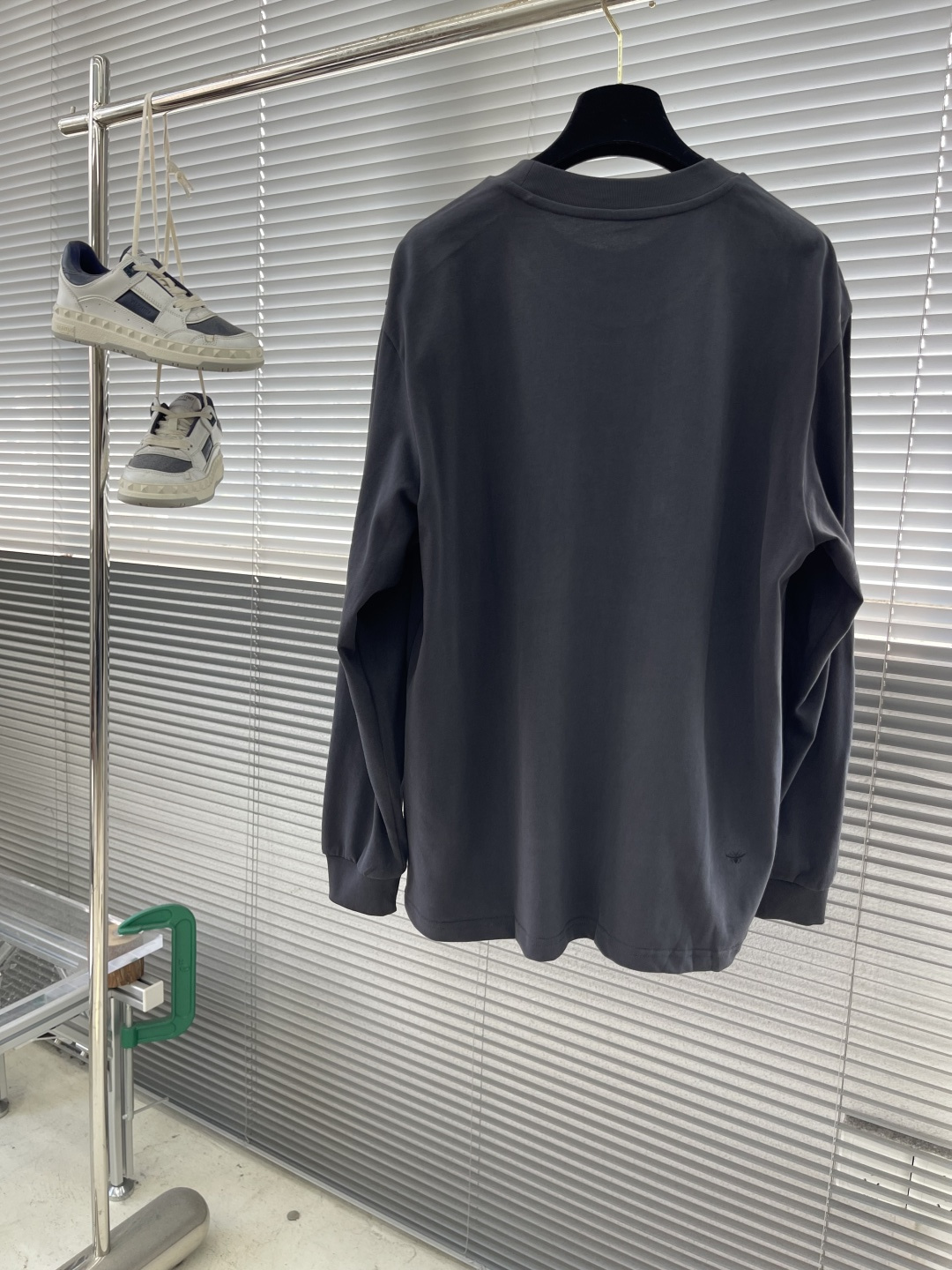 -Dio 2025秋冬系列长袖打底T恤码数：M-5XL 微阔版型绒感双纱面料，面料表面食毛做磨毛工艺肌理