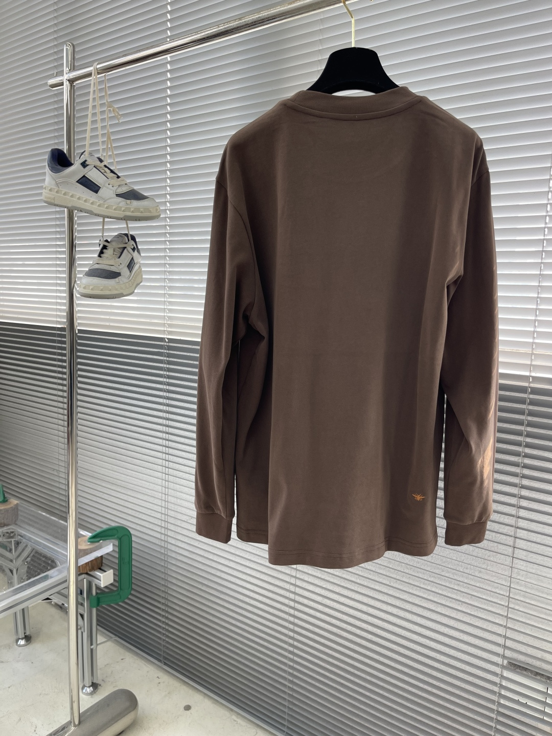 -Dio 2025秋冬系列长袖打底T恤码数：M-5XL 微阔版型绒感双纱面料，面料表面食毛做磨毛工艺肌理