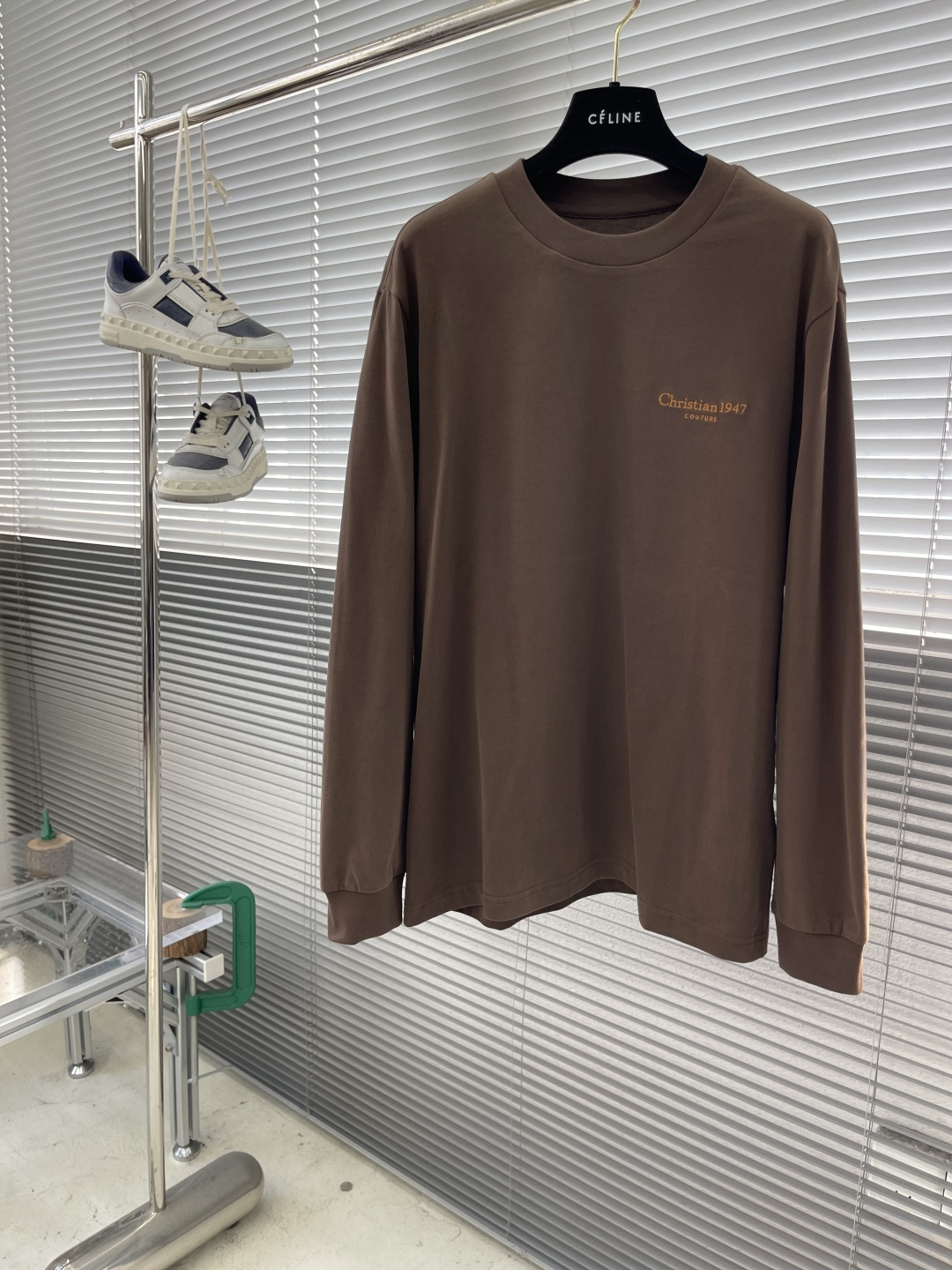 -Dio 2025秋冬系列长袖打底T恤码数：M-5XL 微阔版型绒感双纱面料，面料表面食毛做磨毛工艺肌理