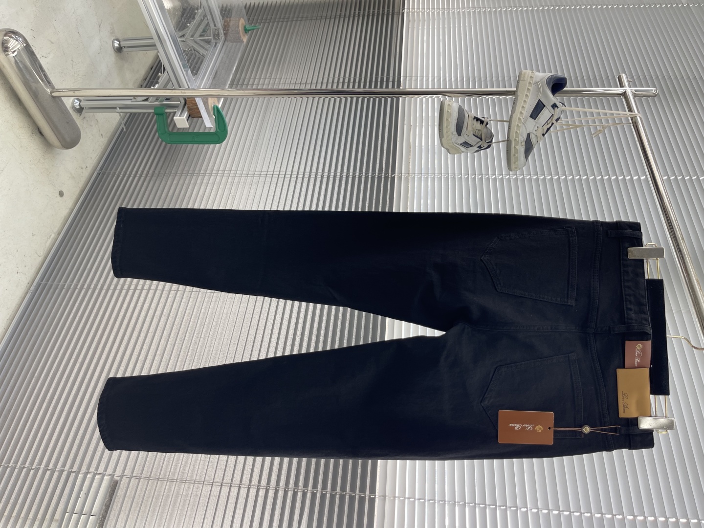 -Loro Piana 25fw新款牛仔裤 简约风五代裤基础款小直筒设计 时尚百搭码数：29-38 (🈚