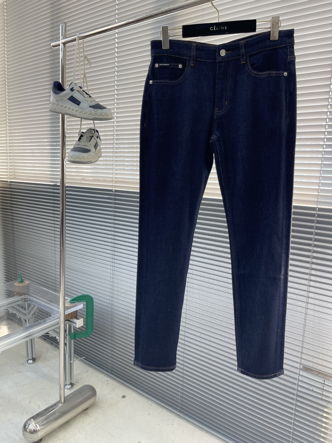 -DG 2025fw新品牛仔裤，水洗处理自然不易变形脱色、立体剪裁完美塑形面料质舒适柔软随意搭配、舒适代