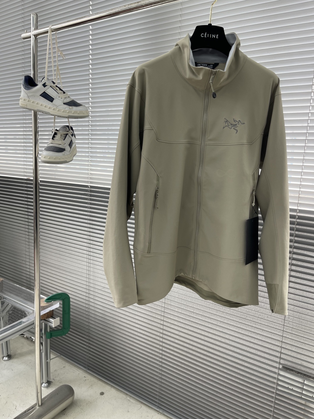 -🐦 鸟家 SOLANO JACKET防风立领户外软壳抓绒夹克 外套户外运动徒步登山面料采用轻量、透气三