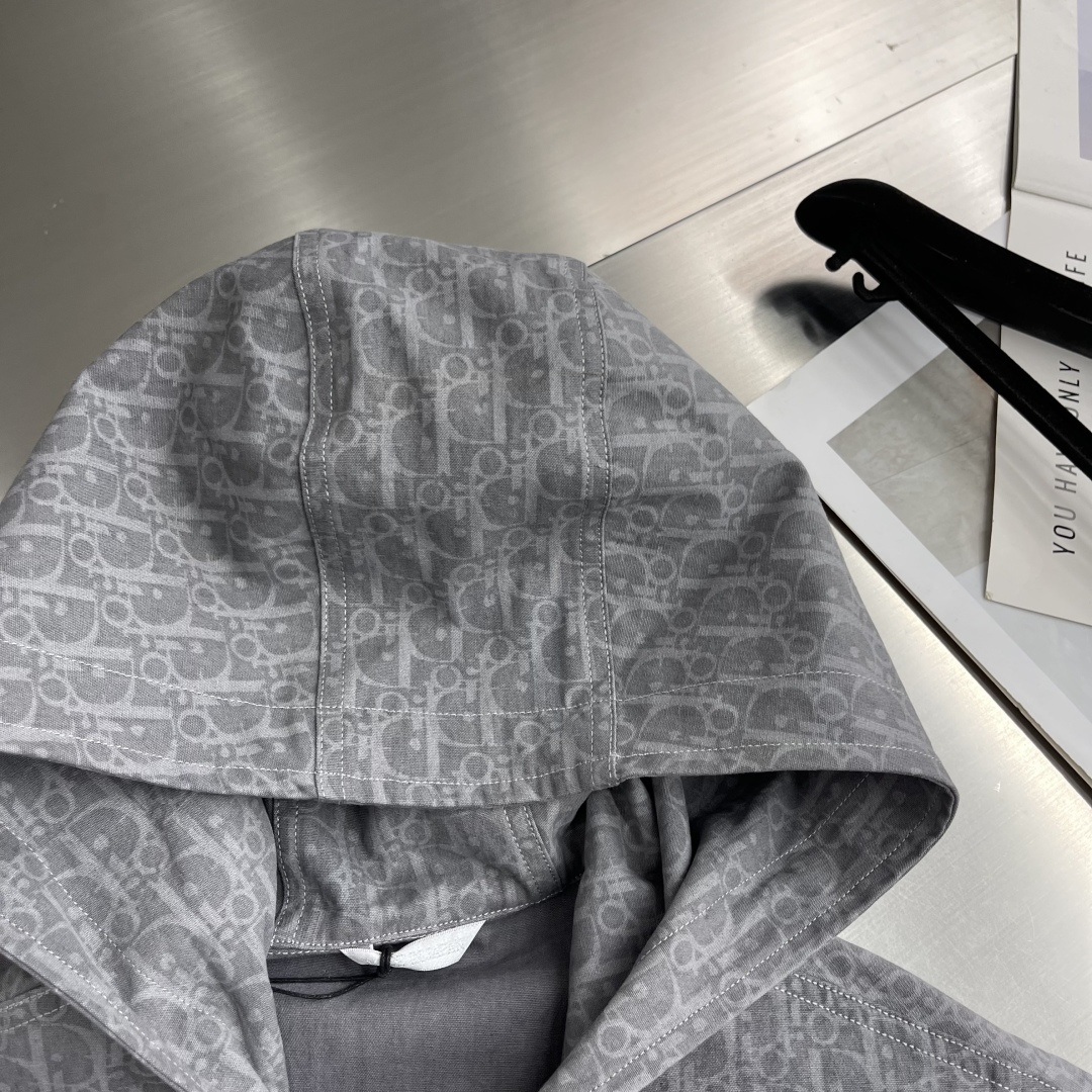 -Dio 25ss新款连帽夹克，高版本 码数：S.M.L.XL衣长 74.5 76 77.5 79胸围1