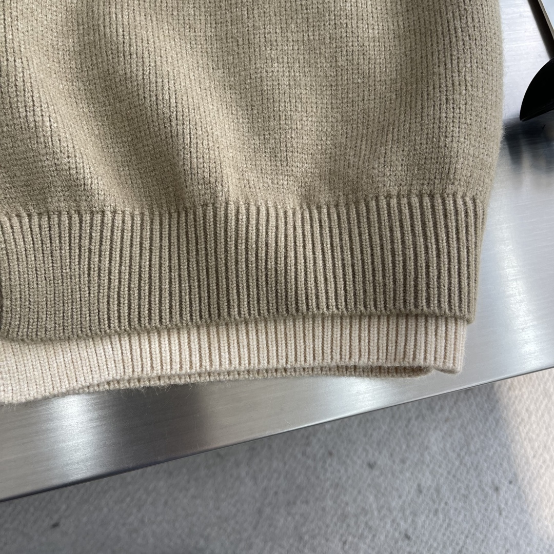 -Dio 假两件‼️开衫毛衣精选混纺优质35%抗起球腈纶30%聚酯纤维19.6%聚酯15.4%锦纶是性能