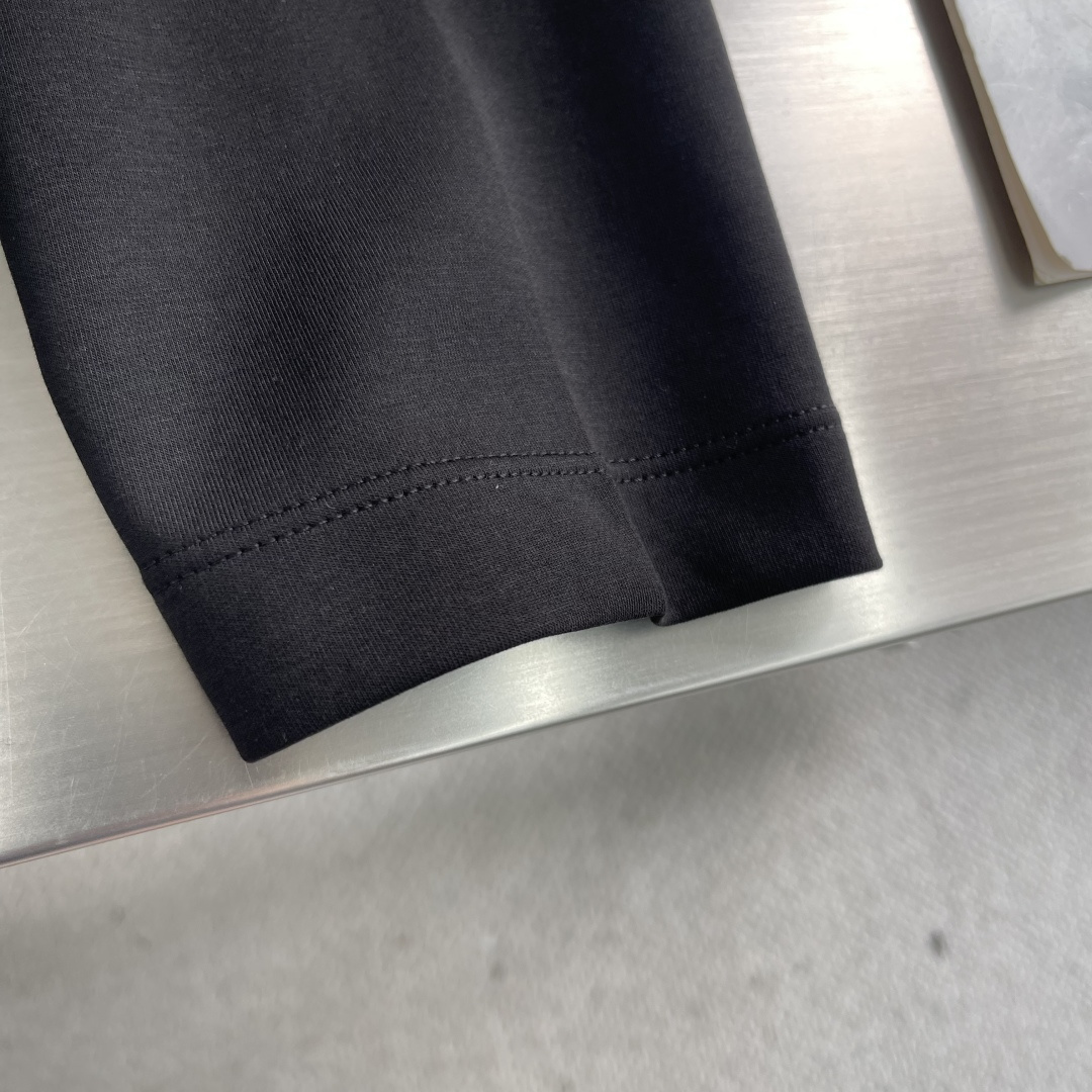 -BBR 25fw新款长袖T恤 立体硅胶工艺 男女同款 码数：S-XXL