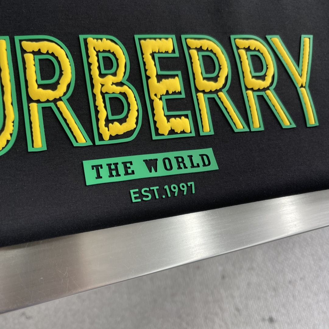 -BBR 25fw新款长袖T恤 立体硅胶工艺 男女同款 码数：S-XXL