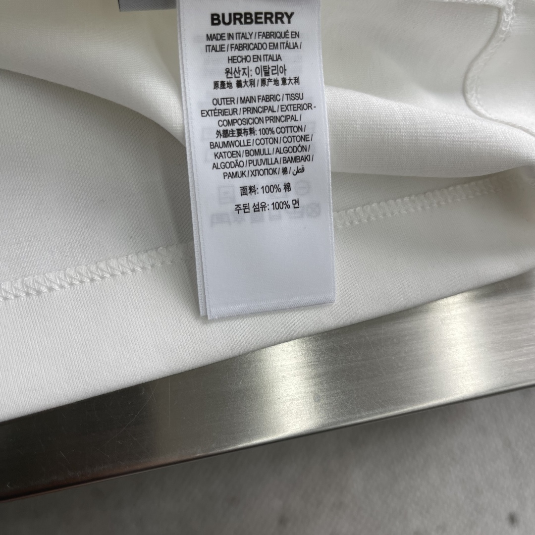 -BBR 25fw新款长袖T恤 立体硅胶工艺 男女同款 码数：S-XXL