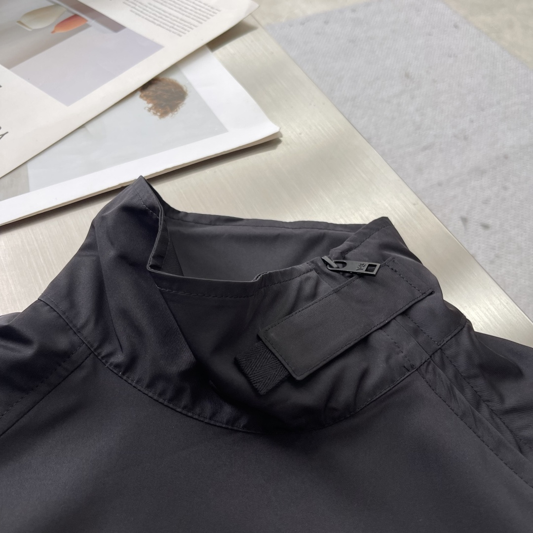 -Yamamoto山本耀司 秋冬新款Y3高端工艺精品套头风衣，宽松版型休闲时尚，运动百搭，型男必备单品，