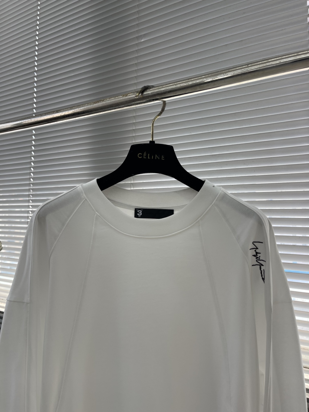 -Y-3 Yamamoto山本耀司 秋冬新款Y3长袖T恤。宽松版型个性立体剪裁百搭不挑人。重磅双纱精梳棉