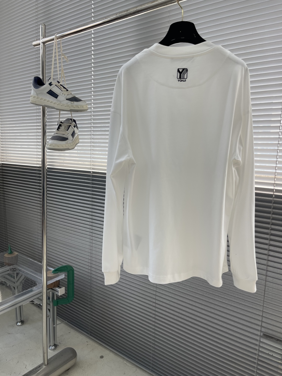 -Y-3 Yamamoto山本耀司 秋冬新款Y3长袖T恤。拼接罗纹设计新颖且极具辨识度，宽松版型个性立体