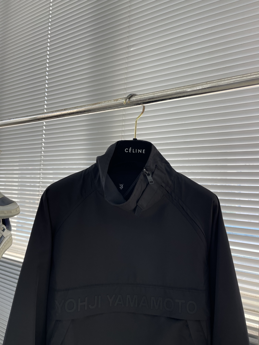 -Yamamoto山本耀司 秋冬新款Y3高端工艺精品套头风衣，宽松版型休闲时尚，运动百搭，型男必备单品，