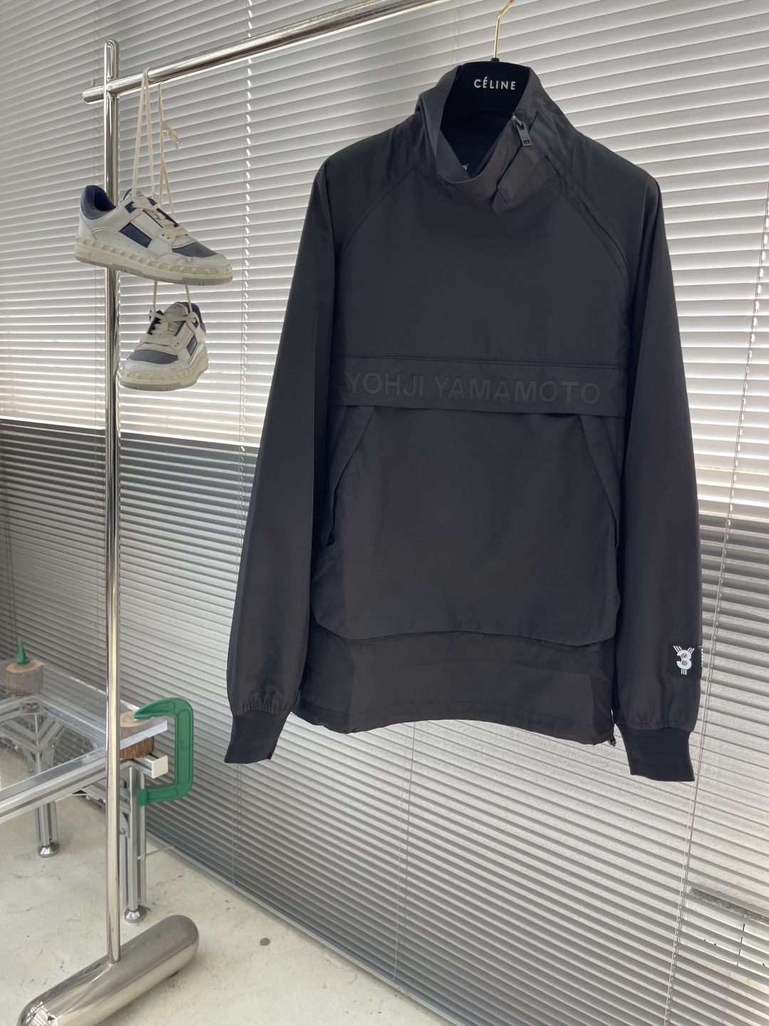 -Yamamoto山本耀司 秋冬新款Y3高端工艺精品套头风衣，宽松版型休闲时尚，运动百搭，型男必备单品，