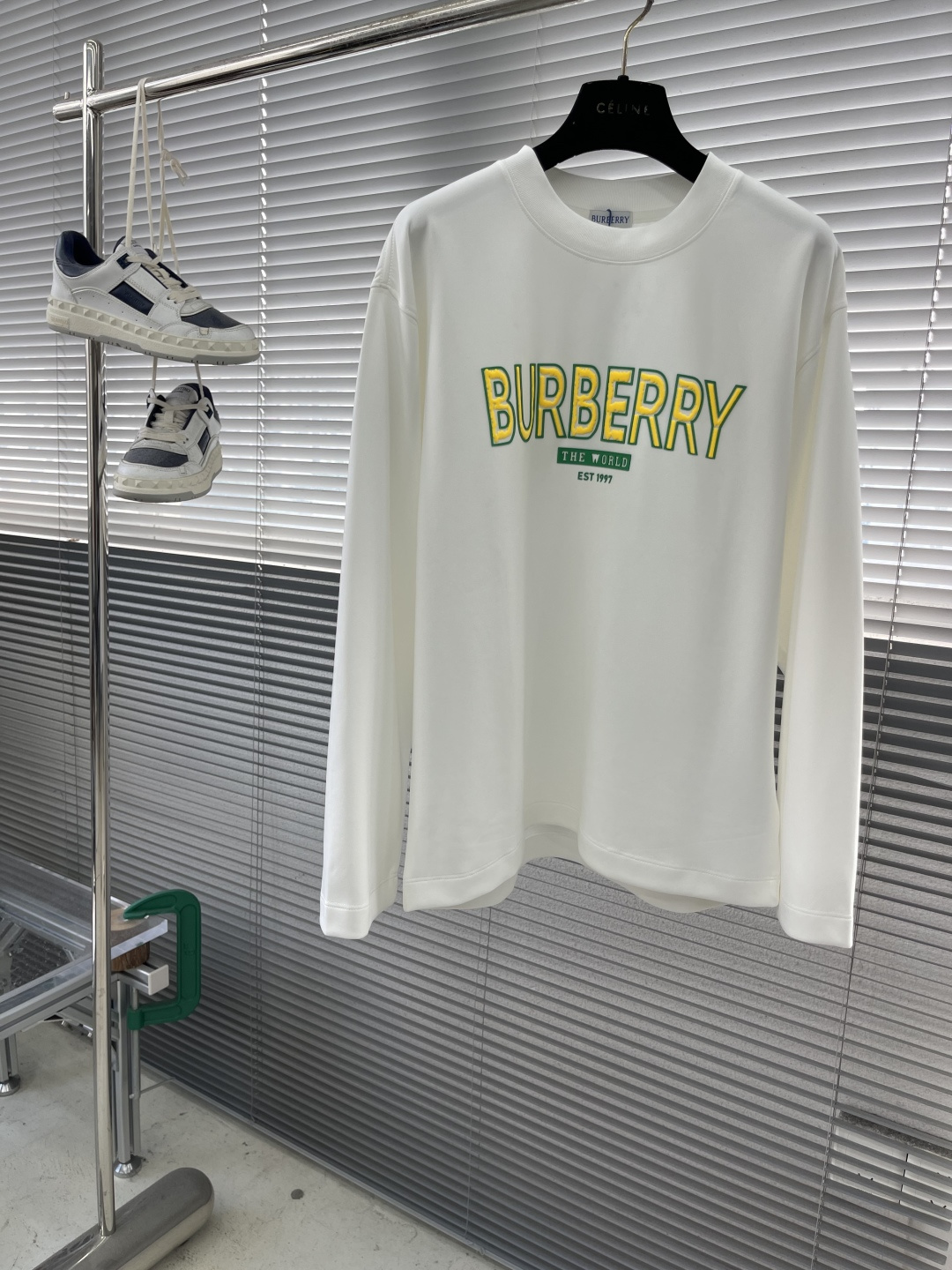 -BBR 25fw新款长袖T恤 立体硅胶工艺 男女同款 码数：S-XXL