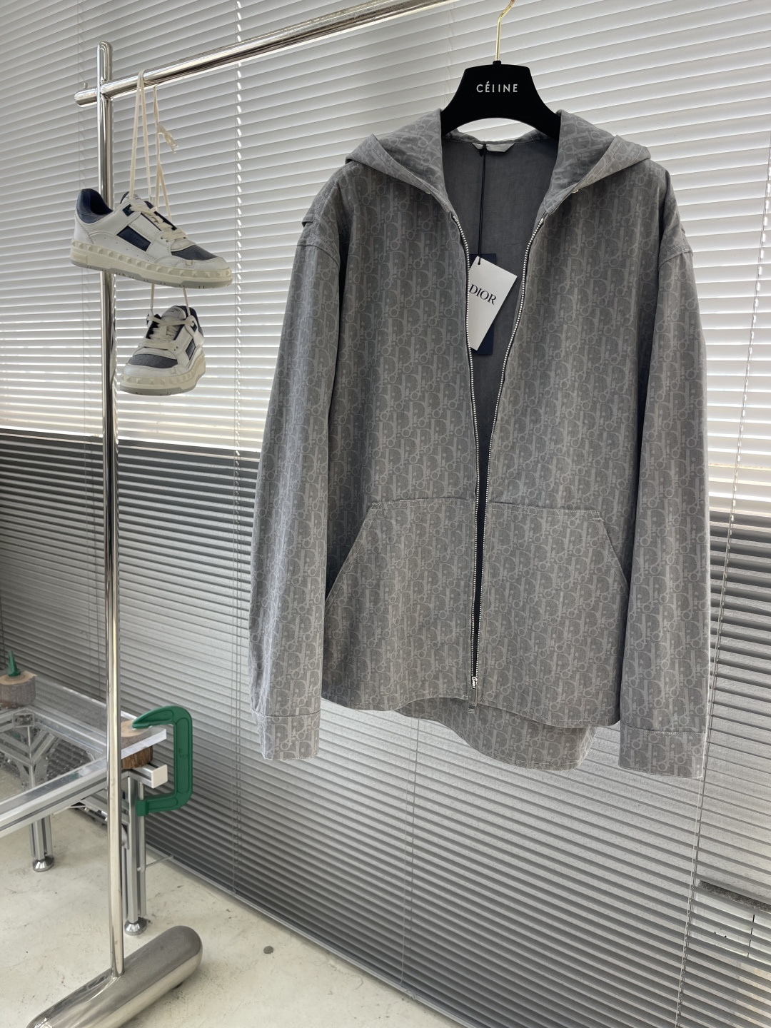 -Dio 25ss新款连帽夹克，高版本 码数：S.M.L.XL衣长 74.5 76 77.5 79胸围1