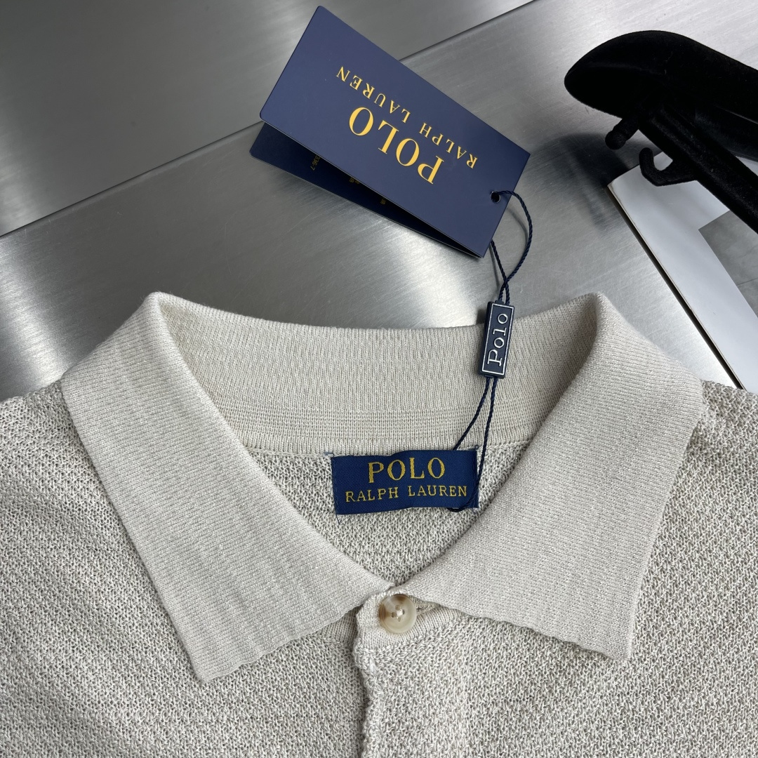 -Polo 25新款纯色翻领单排扣长袖衬衫 男款 新石色码数：S.M.L.XL衣长69717375肩宽4