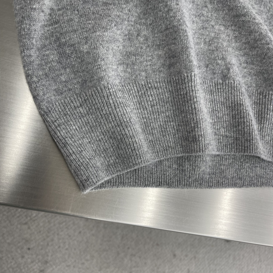 -Polo 25fw新款RalP🆕h Lauren Logo圆领长袖毛衣 男女同款 高版本码数：S.M.